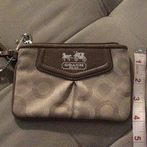 Small Coach Wristlet - Picture 4 of 5